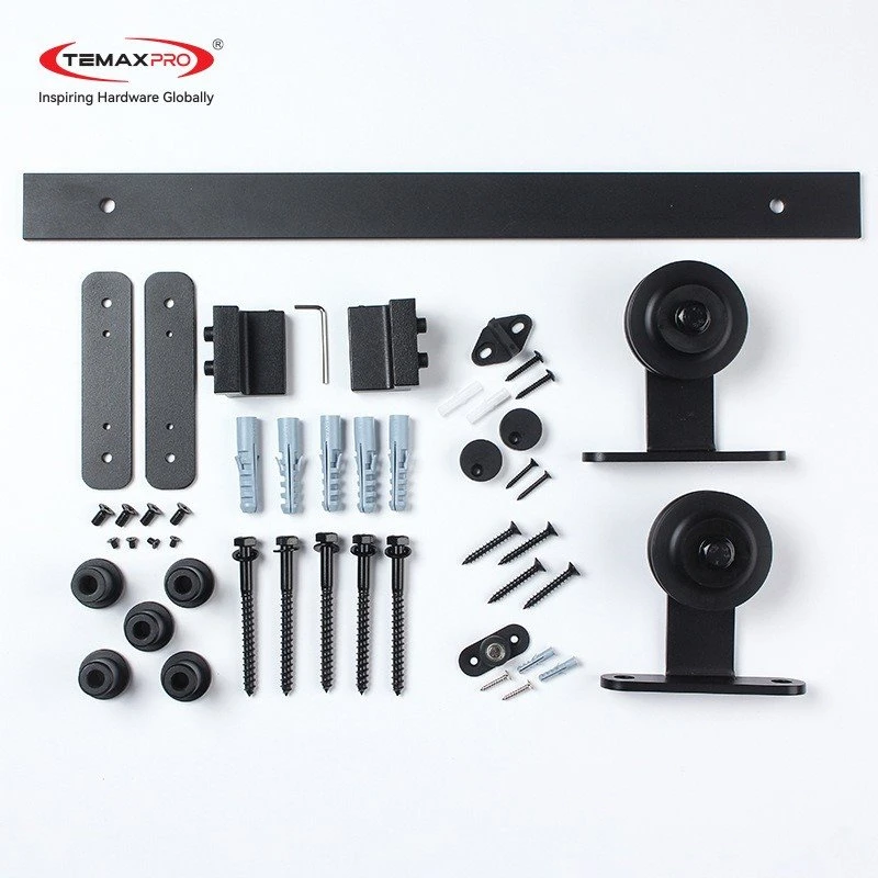 Temax Barn Door Rails And Hardware For Wooden Door GC01 manufacturers